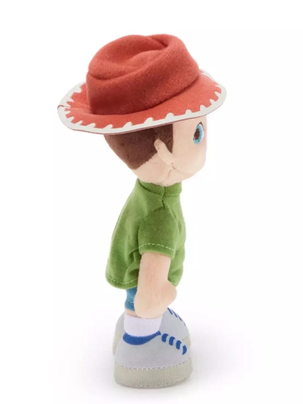 Andy stanDs Plush - Toy Story - Disney Store Japan - 6 1/2